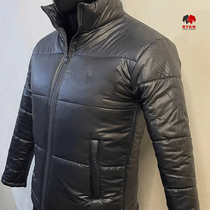 Chaqueta Acolchada Informal para Hombre, Marca Ryan Pro Gear, con Logotipo Personalizado, Sólida, Impermeable, con Cierre de Cremallera y Capucha - Product Image 6