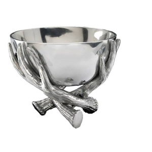 Royal ชามเสิร์ฟอาหารทองแดงทรงถ้วยขนาดใหญ่สำหรับใส่อาหารจานสำหรับใส่อาหารของโรงแรมดีไซน์เรียบง่าย - Product Image 4