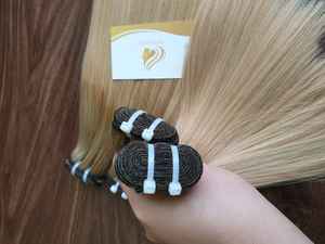 Extensions de cheveux vierges Remy 100% vietnamiennes, tissage de cheveux, 8-32 pouces, cuticules alignées, ondulation lisse et soyeuse, mèches de toutes les couleurs, cheveux bruts - Product Image 3