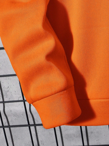 2025 Drop Shoulder 100% algodón en relieve Sudadera con capucha de alta calidad de talla grande suelta ajuste 3D letra en relieve sudaderas con capucha para hombres - Product Image 6