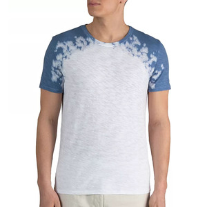 Custom Logo Men's Oversized Ringer T-Shirt Distressed Heavyweight 100% Cotton 220 Grams ringer <b>tshirt</b> - Product Image 2