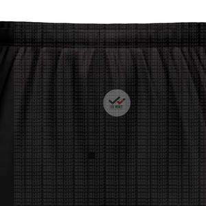 Pantalones cortos deportivos con logotipo personalizado para hombre, para correr, gimnasio, transpirables, activos, atléticos, con dobladillo dividido, de poliéster elástico - Product Image 5