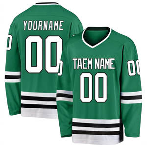 Proveedor de jerseys de hockey sobre hielo con tamaño personalizado ajustado MOQ bajo Detalles de tela de Envío Mundial Precio directo de fábrica y diseño personalizado - Product Image 4