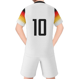 Maillot de football américain de haute qualité sublimé personnalisé uniformes de football enfants hauts de football brodés - Product Image 4
