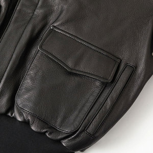 Breathable Street Wear Leather <b>Jacket</b> Latest Design Leather <b>Jacket</b> Best Quality Leather <b>Jacket</b> - Product Image 3