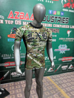Rash Guard de Compresión Nivel Negro Camuflado Camiseta de Gimnasio Clasificada Rash Guard para Jiu Jitsu BJJ