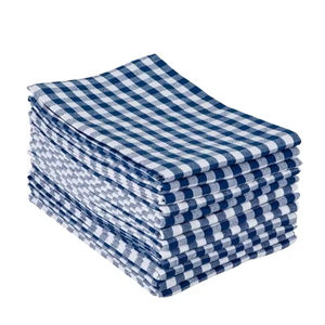 Juego de 12 toallas a rayas desechables de secado rápido 100% algodón personalizables para golf y cuidado del coche técnica tejida - Product Image 1