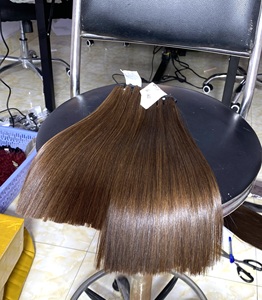 ผมต่อแบบ Remy ผมมนุษย์สำหรับต่อผม100% ผมแท้เกรด9A-12A ทำจากผมมนุษย์ผมตรงแบบมีสี - Product Image 6
