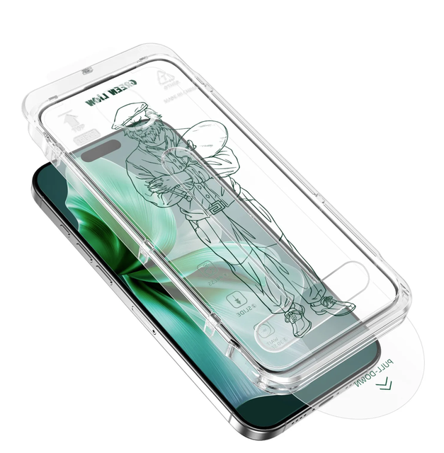 Green Lion Picasso 3D Glass Alignment Tray for Compatible Max Pro Max Plus Waterproof Anti-Scratch Anti-Oil Screen Protectors