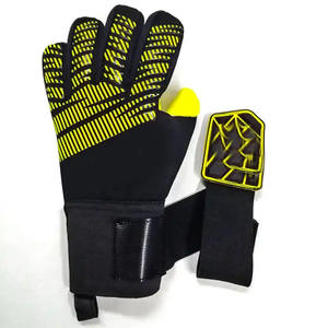 Gants de gardien de but professionnels en cuir véritable, en latex allemand, 4 mm, respirants, légers et entièrement personnalisables, vente en gros - Product Image 1