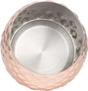 En gros Premium Moscou Mule Cuivre Tasse Personnalisé Or Rose Or Couleurs Cadeau pour Les Amateurs De Bière Cocktail Caractéristiques Couvercle Design Martelé - Product Image 4