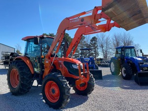 Chargeur assez utilisé du tracteur 4x4 de Kubota M9960 à vendre - Product Image 6