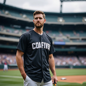 Custom Printed <b>Baseball</b> Shirts | <b>Baseball</b> Jersey | Full Button Jerseys Shirt Casual <b>Tee</b> Tshirt for Men - Product Image 4