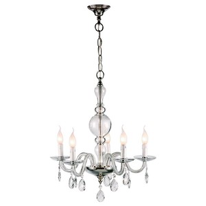 Lámpara de Araña de Metal de Aluminio Colgante de Diseño Elegante para Velas de Té, Ecológica, Decoración de Lujo para el Hogar y Bodas de Navidad - Product Image 5