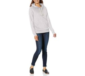 Vente en gros de sweats à capuche décontractés pour femmes sweats à capuche quantité minimale de commande bas pull surdimensionné de meilleure qualité pour femmes - Product Image 3