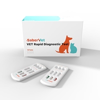 Kit de test rapide combiné CDV CPV ICH Ab pour la détection des anticorps de la maladie de Carré, du parvovirus et de l'hépatite infectieuse chez le chien – Test sanguin vétérinaire pour animaux de compagnie