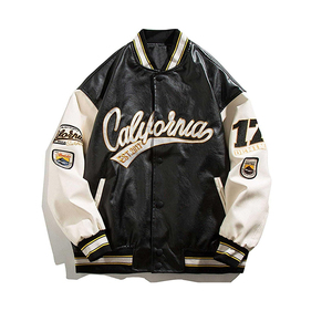 Blouson de baseball pour hommes OEM personnalisé de haute qualité Varsity Embroidery Letterman Logo Pakistan Fabricant Nascar Racing - Product Image 3