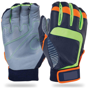 Gants de frappe de baseball en cuir personnalisés avec style unique Logo à la mode en cuir de bambou Prix compétitif - Product Image 1