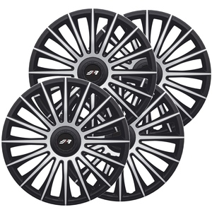 Kit de Tapacubos 15" Austin Plateado Negro - Product Image 1
