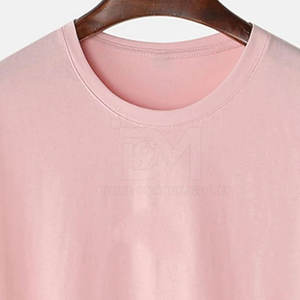 Camiseta de algodón 100% cómoda a precio razonable para hombre con logotipo personalizado de talla grande de secado rápido y manga corta transpirable - Product Image 3