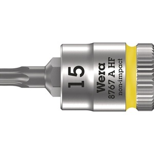 WERA 8767 a HF TORX 1/4'' T15 Llave de vaso de 28 mm de longitud - Product Image 1