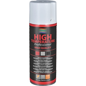 Vernice spray nera speciale per alte temperature, 400 ml. (Faren 7VV400) - Product Image 1