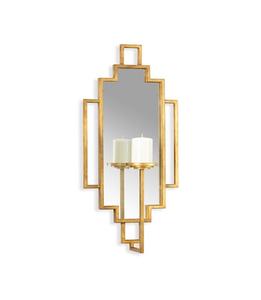 Porte-bougie mural de taille et de forme personnalisées, qualité supérieure, en fer et en verre, à prix compétitif - Product Image 1