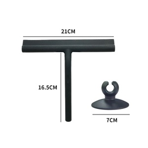 Silicone per auto e bagno per uso domestico tergicristallo in vetro strumento di pulizia manuale per lavabo e lavabo - Product Image 4