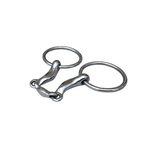 การขี่ม้าบิตราคาถูกขายส่งดิ้นสแตนเลสบิตม้าที่มีคุณภาพที่ดีที่สุดขี่ม้าอุปกรณ์ความปลอดภัย - Product Image 4