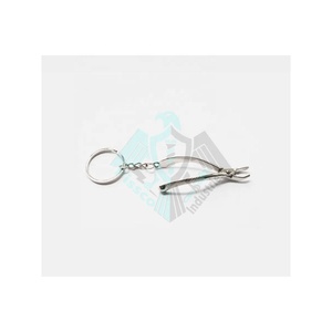 Meilleur fabricant Pissco pour forme de poignée de miroir orthodontique dentaire Mini porte-clés décoratif personnalisé - Product Image 2