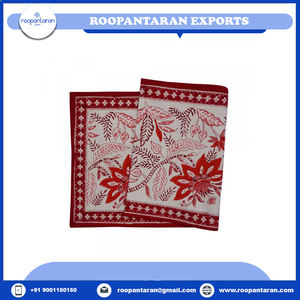 ผ้าปูโต๊ะผ้าฝ้ายแท้100% พิมพ์ลายแบบดั้งเดิม33X120 CMS - Product Image 2