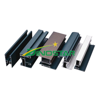 Produits en aluminium de DINOSTAR-Pour portes et fenêtres Profil de cadre Fenêtre en aluminium prête à exporter