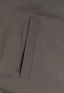 2025 Unisex High Quality Casual Canvas Stand Bomber <b>Jacket</b> Loose Front Logo Hooded Breathable Plus Size High Street Style for - Product Image 4