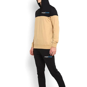 ชุดวอร์ม2ชิ้นสำหรับฤดูหนาวชุดวอร์มใส่วิ่งและฮู้ดสวมโลโก้แบบกำหนดเอง - Product Image 3