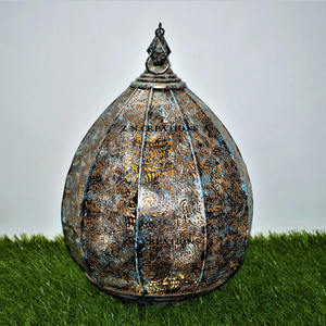 โคมไฟแก้วใส่เทียนทีไลท์สำหรับตั้งโต๊ะไฟกลางคืนและของตกแต่งบ้าน - Product Image 4