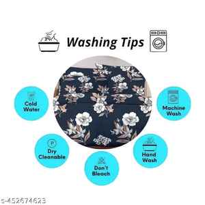 Ensemble de draps en coton de qualité élégante imprimé floral solide Style classique confortable et idéal pour offrir 3 pièces - Product Image 3