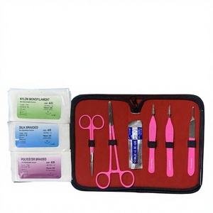 Kit de dissection pour étudiants en médecine, kit d'anatomie, coussin de pratique de suture, kit de formation en suture pour étudiants en médecine, instruments médicaux - Product Image 1