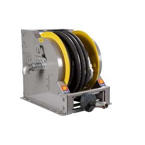 Meclube Enrouleur de tuyau automatique à ressort industriel en acier peint pour FA-600 d'huile et de lubrifiant Tuyaux en caoutchouc Ø 1.1/4'' - Product Image 1