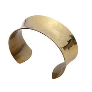 Brazalete de Latón Plateado con Grabado de Texto Personalizado, Elegante Brazalete Abierto para Mujer, Joyería al por Mayor - Product Image 4