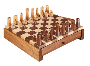 <b>Fancy</b> Quality Eco-Friendly Classical Folding Wooden <b>Chess</b> Board with Luxury <b>Chess</b> Pieces <b>Set</b> Manufacturer in India - Product Image 2
