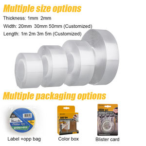 เทปนาโนสองหน้า EONBON ขนาด 2 ซม. x 3 ม. ยาวพิเศษ แข็งแรงมาก ทนทาน ใช้ซ้ำได้ ติดแน่น ลอกออกได้ - Product Image 3