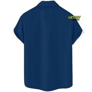 Camisa de Manga Corta con Estampado Aloha de Algodón Casual para Playa, Vacaciones Tropicales, Camisas para Hombre, Proveedor Mayorista - Product Image 2