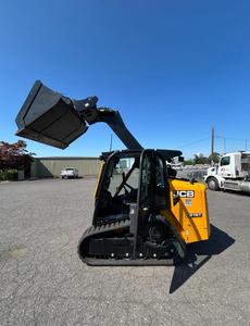 Pala cargadora compacta sobre orugas JCB 215T, cargador sobre orugas aprobado por la CE EPA con accesorio de pala cargadora frontal - Product Image 5