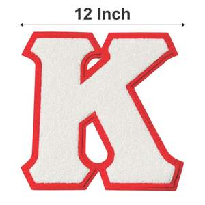 Kappa Alpha Psi K Chenille Patch Premium <b>Embroidered</b> Greek Letter Crest For Jackets Hoodies Bags Accessories - Product Image 6
