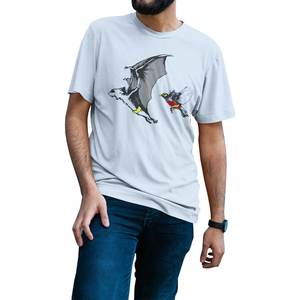 Impression graphique respirante 100% coton personnalisée Conception et taille personnalisées T-shirt de marque pour hommes et femmes - Product Image 5