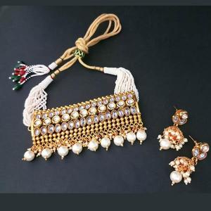 Ensemble de collier en cuivre de création réelle avec tour de cou en pierre d'annonce FBB0095A ensembles de bijoux fins - Product Image 1