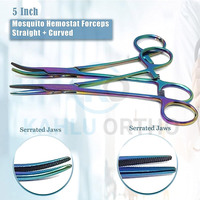 Kit de dissection réutilisable de haute qualité, 13 pièces, multicolores, couleurs arc-en-ciel personnalisées, instruments chirurgicaux pour la biologie, l'anatomie et la médecine vétérinaire