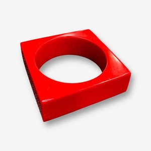 สายรัดข้อมือยางเรซินสำหรับผู้หญิงสายรัดข้อมือทรงกลมแบบปรับสีได้ - Product Image 6