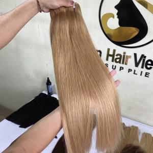 Extensiones de cabello humano de grado 12A, extensiones de cabello humano de doble estiramiento sin procesar con cutícula virgen, de alta calidad - Product Image 6