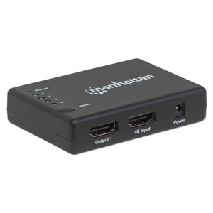 ตัวแยกสัญญาณวิดีโอ Manhattan 4K แบบ 4 พอร์ต สำหรับจอแสดงผลและจอภาพ - Product Image 2